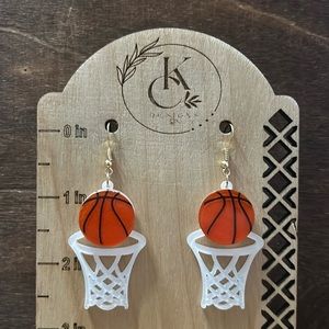 Basketball Earrings